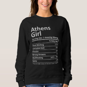 Sudadera Chica De Atenas Al Alabama Funny City Home Raots U