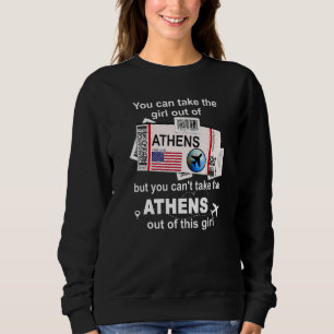 Sudadera Chica De Atenas Tarjeta De Embarque Billete De Vue