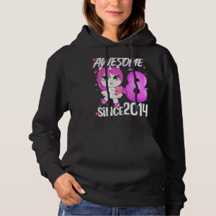 Sudadera Chica de ballet Unicorn Ballerina 8 años Unicornio