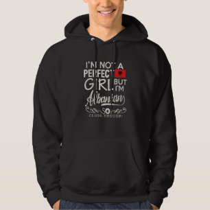 Sudadera Chica de Bandera de Albania Mujeres de recuerdo de