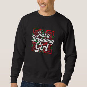 Sudadera Chica de Broadway Actriz musical de teatro