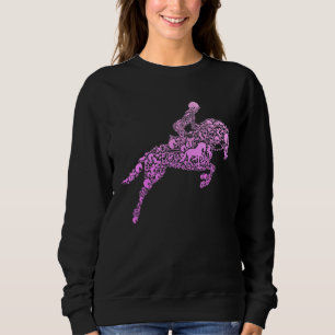 Sudadera Chica de caballos Caballo Cabalgando Mujeres