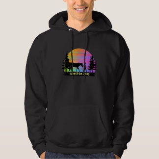 Sudadera Chica de caballos ecuestres coloridos y soleados S