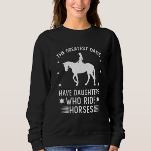 Sudadera Chica de caballos Hija Día del Padre Caballo Rac