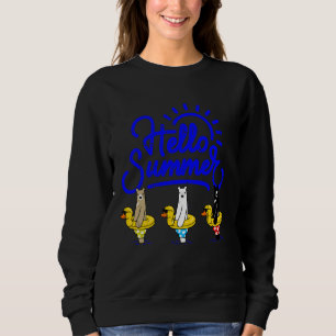 Sudadera Chica de chicos de vacaciones de verano hombres de