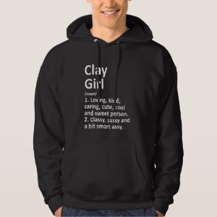 Sudadera Chica de Clay Al Alabama Funny City Home Roots