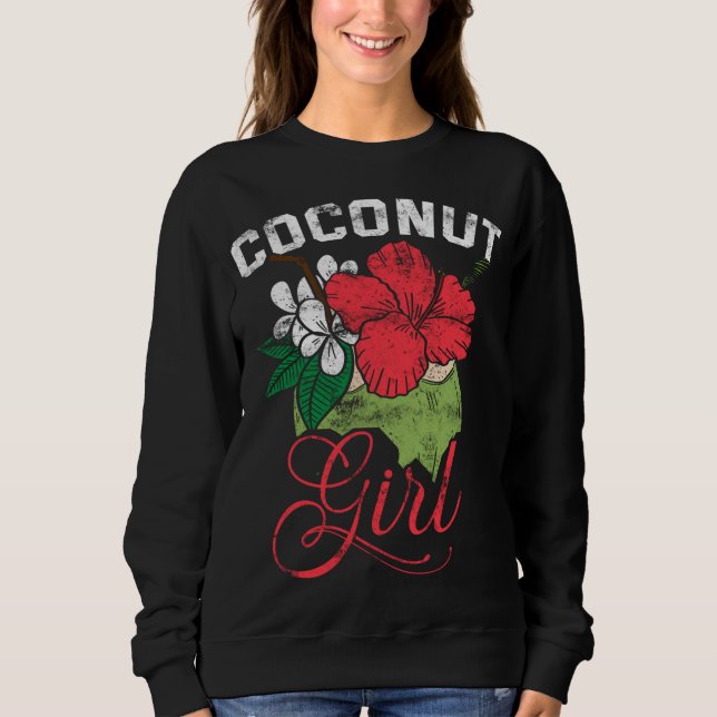 Sudadera Chica de coco (Anverso)