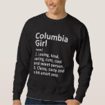 Sudadera Chica de Columbia Ky Kentucky Funny City Home Root<br><div class="desc">El Chica de Columbia Ky Kentucky Funny City Home Roots.</div>