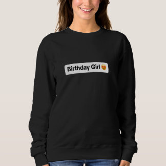 Sudadera Chica de cumpleaños 1