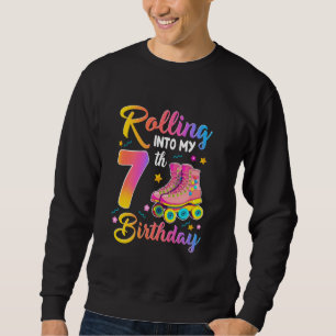Sudadera Chica De Cumpleaños De Siete Años