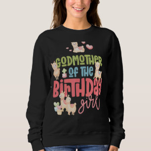 Sudadera Chica de cumpleaños "Llama Fiesta Fiesta Llamazi"