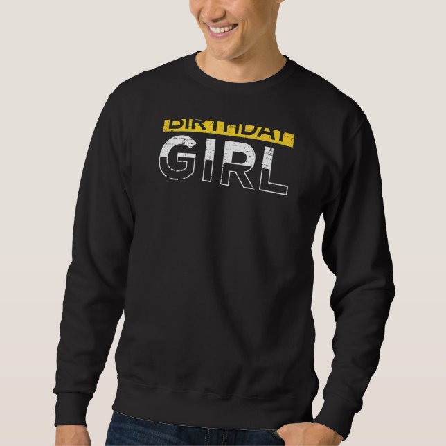 Sudadera Chica de cumpleaños Premium (Anverso)