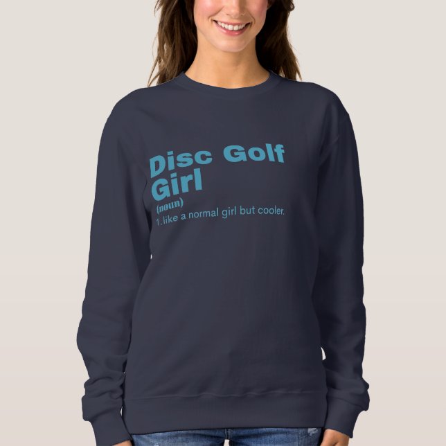 Sudadera Chica de disco de golf - Golf disco (Anverso)
