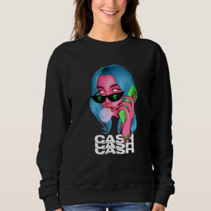 Sudadera Chica de efectivo - Calle triste de estilo estétic