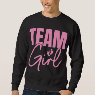 Sudadera Chica de equipo rosa lindo revelar fiesta Idea par