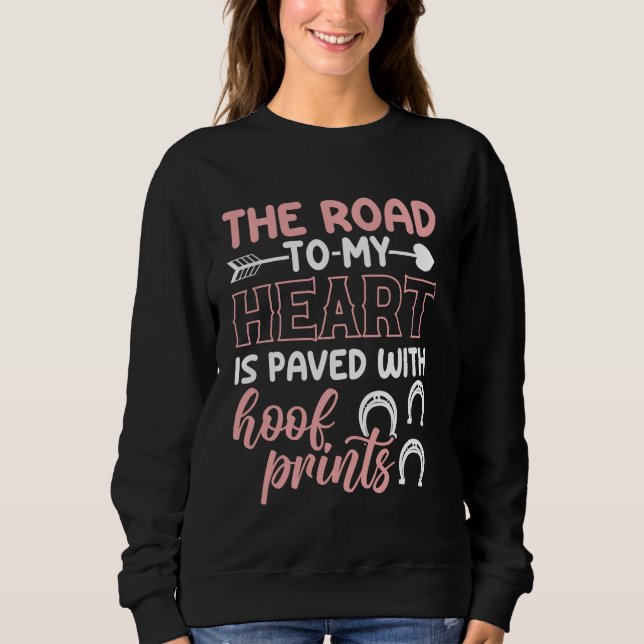 Sudadera Chica de equitación (Anverso)