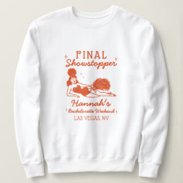 Sudadera Chica de espectáculo Final Showstopper Soltera