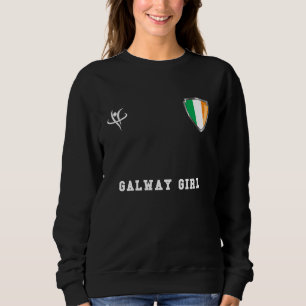 Sudadera CHICA DE GALWAY Irlanda Deportes Vintage