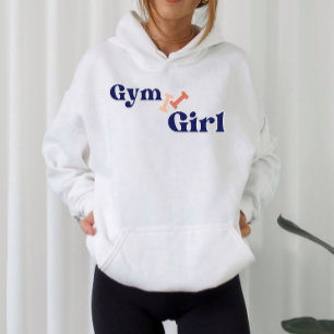 Sudadera Chica de gimnasio motivación para ejercicio 