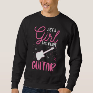 Sudadera Chica de Guitarra Guitarra Eléctrica Guitarra Acús