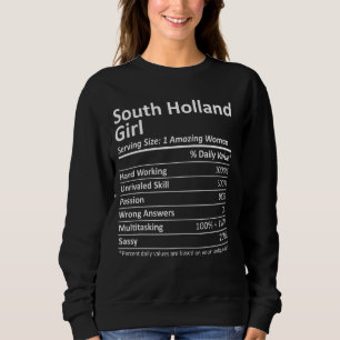 Sudadera Chica de Holanda del Sur Il Illinois Funny City Ho