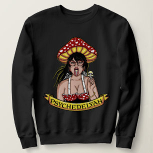 Sudadera Chica de hongos