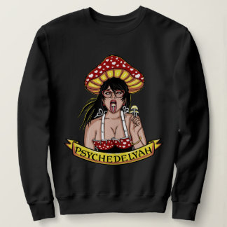 Sudadera Chica de hongos