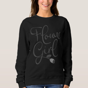 Sudadera Chica de las flores a juego linda para la fiesta d