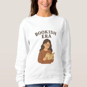Sudadera Chica de lectura acogedora de la era libresca esté