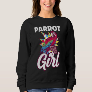 Sudadera Chica de loros Cute Parrots Mascota de animales