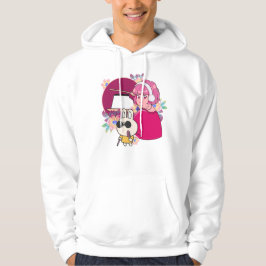Sudadera Chica de Manga con Auriculares y Conejo Ciego