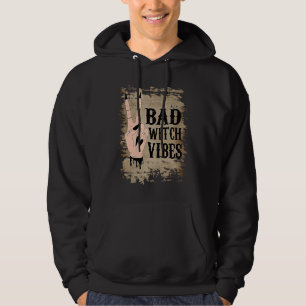 Sudadera Chica de mano de paz de mala bruja vibes bruja bru