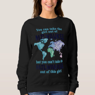 Sudadera Chica de Milwaukee Wisconsin  Mujeres de Milwauke