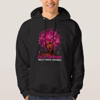 Sudadera Chica de mujeres negras soy superviviente de la gu
