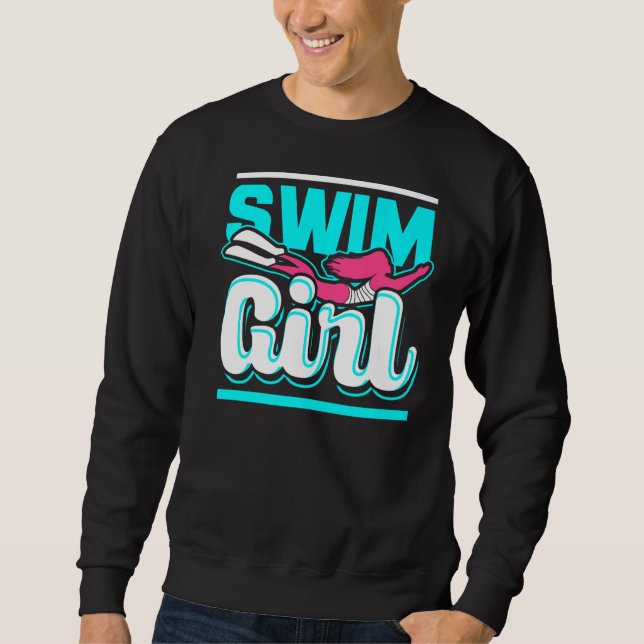 Sudadera Chica de natación 2 (Anverso)