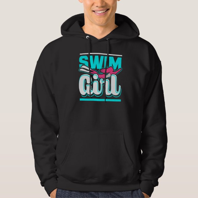 Sudadera Chica de natación 2 (Anverso)