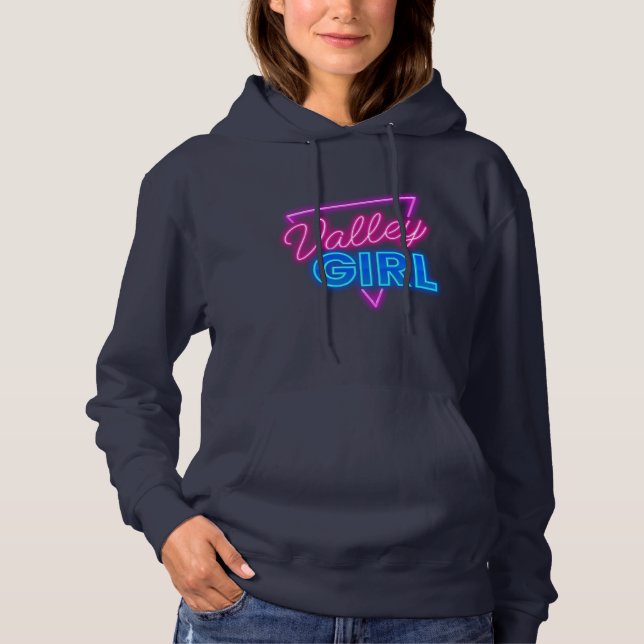 Sudadera Chica de Neon Valley (Anverso)