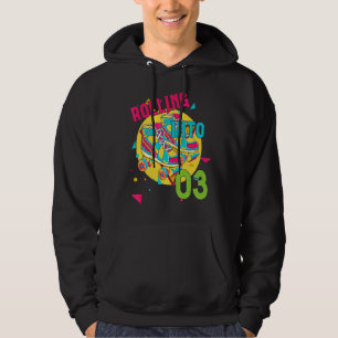 Sudadera Chica de Patinaje Cuto de Cumpleaños