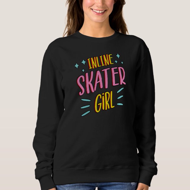 Sudadera Chica De Patinaje De Patinaje En Línea Para Roller (Anverso)