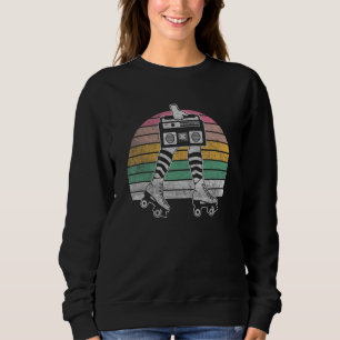 Sudadera Chica de patinaje en disco Roller Skate 80