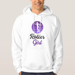 Sudadera Chica de patinaje en línea Idea de regalo divertid