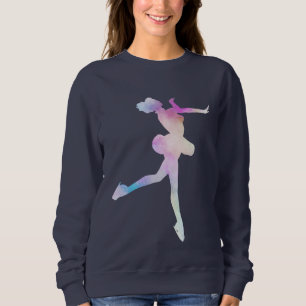 Sudadera Chica de patinaje sobre hielo acuático