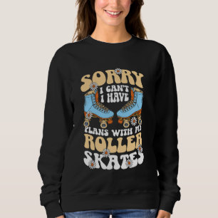 Sudadera Chica de patinaje sobre patinaje sobre patines de