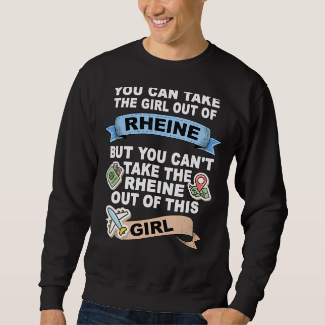 Sudadera Chica de Rheine - Reubicación de Rheine (Anverso)