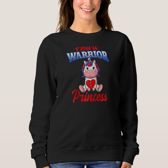 Sudadera Chica de sensibilización de niños de la princesa g (Anverso)