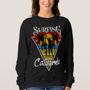 Sudadera Chica de Surfing California Bebidas Surf Cali Beac