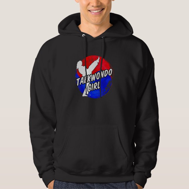 Sudadera Chica de Taekwondo (Anverso)