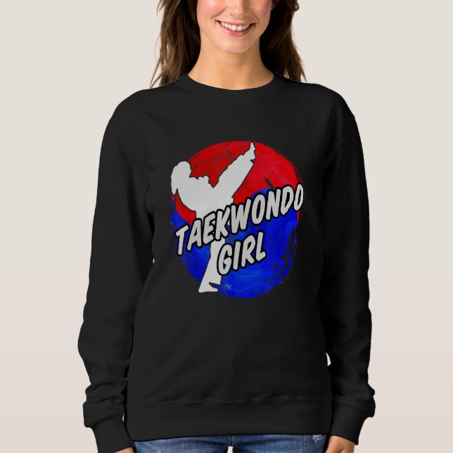 Sudadera Chica de Taekwondo (Anverso)
