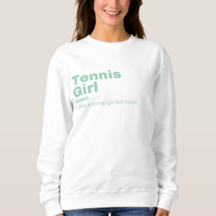 Sudadera Chica de tenis