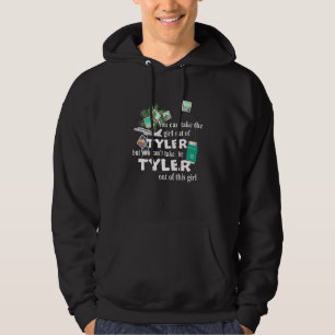 Sudadera Chica de Tyler Patriótica Orgullosa Chica de Tyler